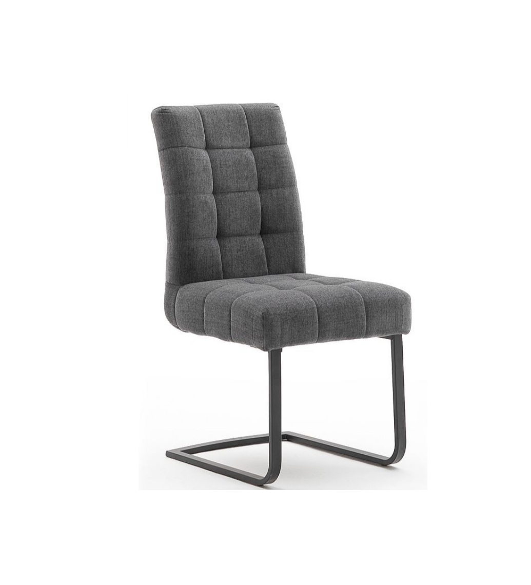 Krzesło SALTA Ciemnoszare będzie pięknym dodatkiem do jadalni urządzonej w stylu nowoczesnym.