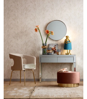 Konsola lustrzana LUXURY 100 cm będzie designerskim elementem w aranżacji  glamour, klasycznej, nowoczesnej oraz modern.