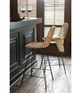Przepiękne krzesło barowe Rachel idealne do zaaranżowania restauracji, jak również salonu, jadalni oraz tarasu