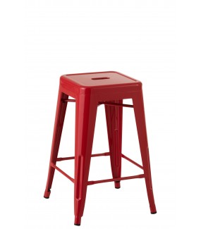 Krzesło BISTRO czerwone idealnie odnajdzie się w stylu nowoczesnym, modern, industrialnym.