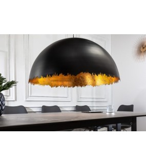 Industrialna Lampa wisząca BLANKA 61 cm czarna do salonu