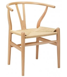 Krzesło WISHBONE naturalne