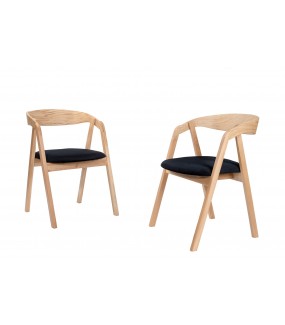 Krzesła drewniane sztaplowane do restauracji, biur i sali konferencyjnych.
