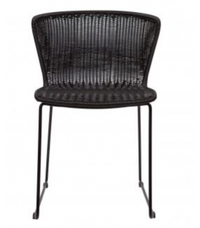 Krzesło WINGS set 2 czarne