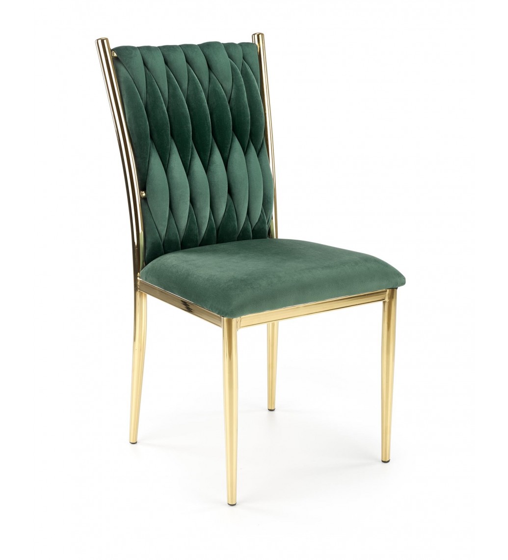 Przepiękne krzesło NORRA do salonu w stylu glam