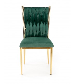 Krzesło NORRA zielone do hotelowych restauracji