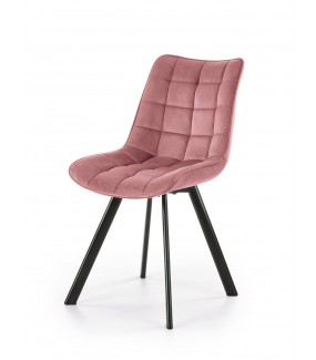 Krzesło ANTERA różowe do slaonu w stlyu nowoczesnym
