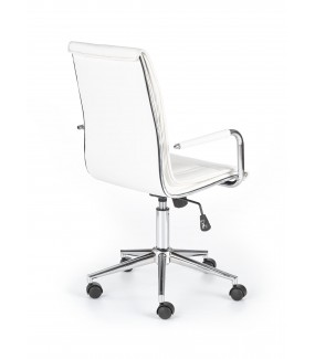 Krzesło biurowe PORTO 2 białe do gabinetu w stylu nowoczesnym