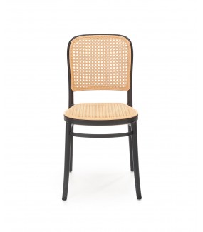 Krzesło Abella naturalne do salonu w stylu nowoczesnym